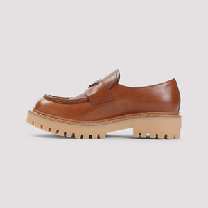 PRADA St Moritz Leather Loafers for Men