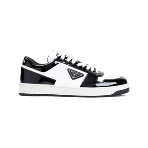 PRADA Elegant Black Lace-Up Sneakers