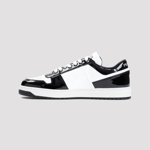 PRADA Elegant Black Lace-Up Sneakers