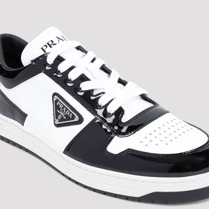 PRADA Elegant Black Lace-Up Sneakers