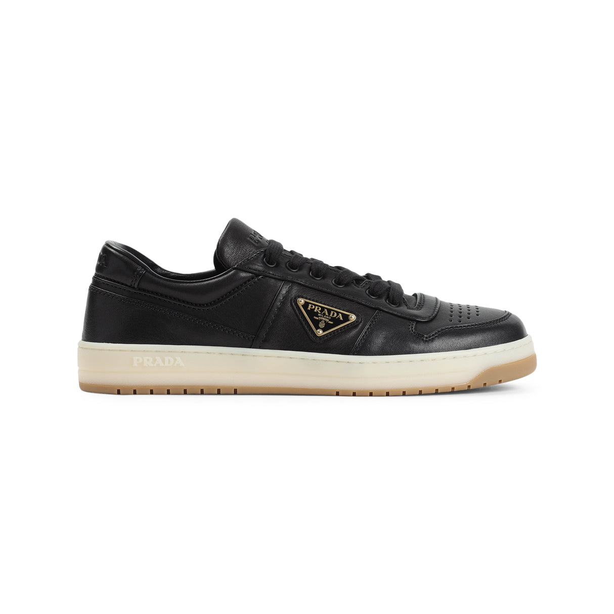 PRADA Downtown Leather Sneakers for Men