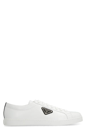 PRADA Iane Elite White Leather Sneakers