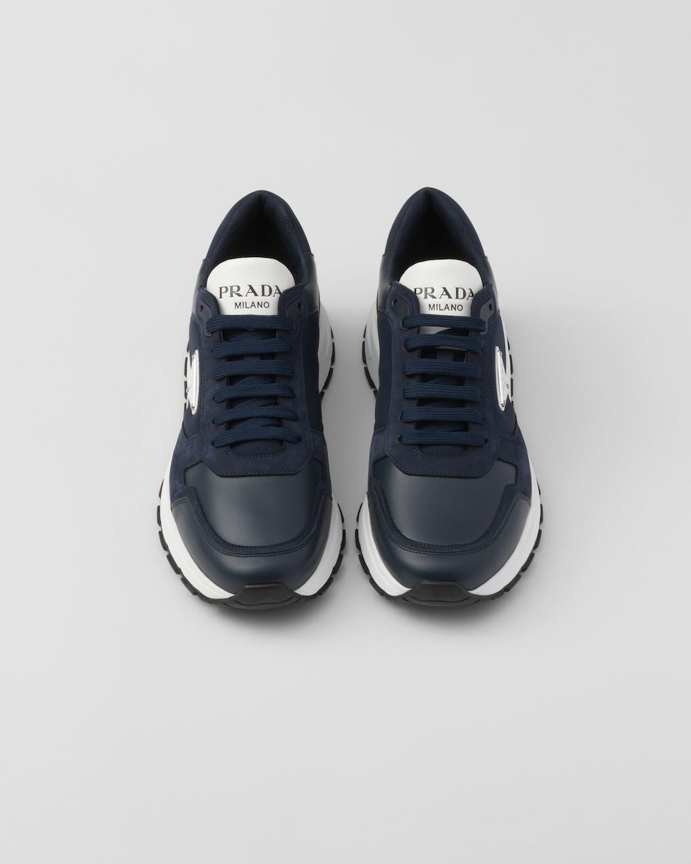 PRADA Men's BALTICO Calf Leather Sneakers for SS24