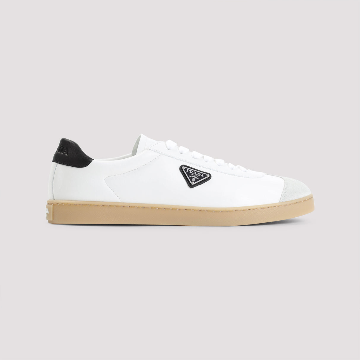 PRADA Men's 100% Leather Sneaker