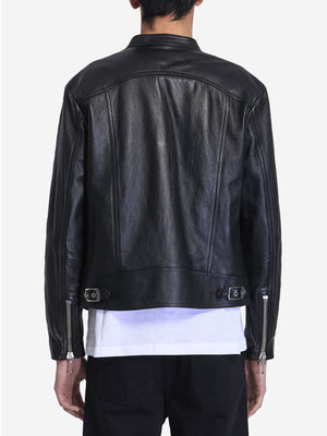 CELINE Lambskin Biker Jacket