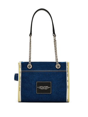 MARC JACOBS Mini Denim Chain Tote Handbag