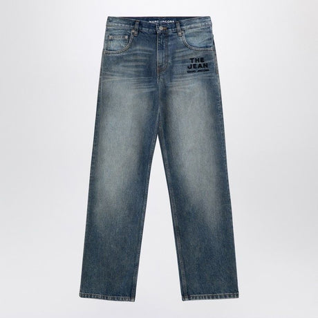 MARC JACOBS Washed Denim Logo Jeans for Women - FW24