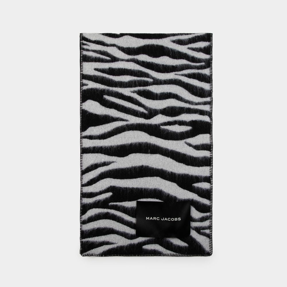 MARC JACOBS Zebra Print Scarf