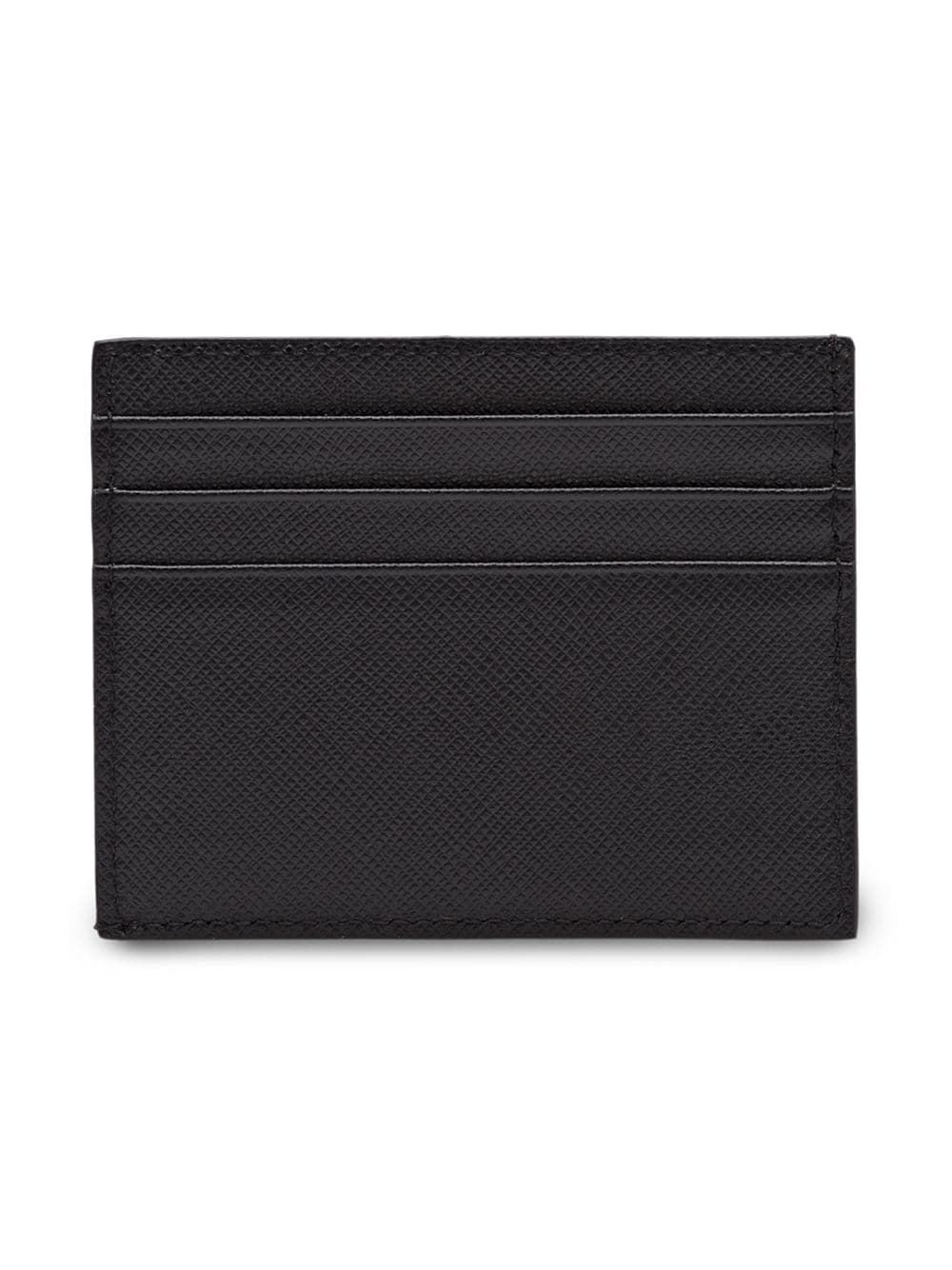 PRADA Mini Saffiano Leather Card Holder