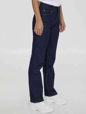 CELINE Mid-Rise Straight-Leg Denim Jeans for Women