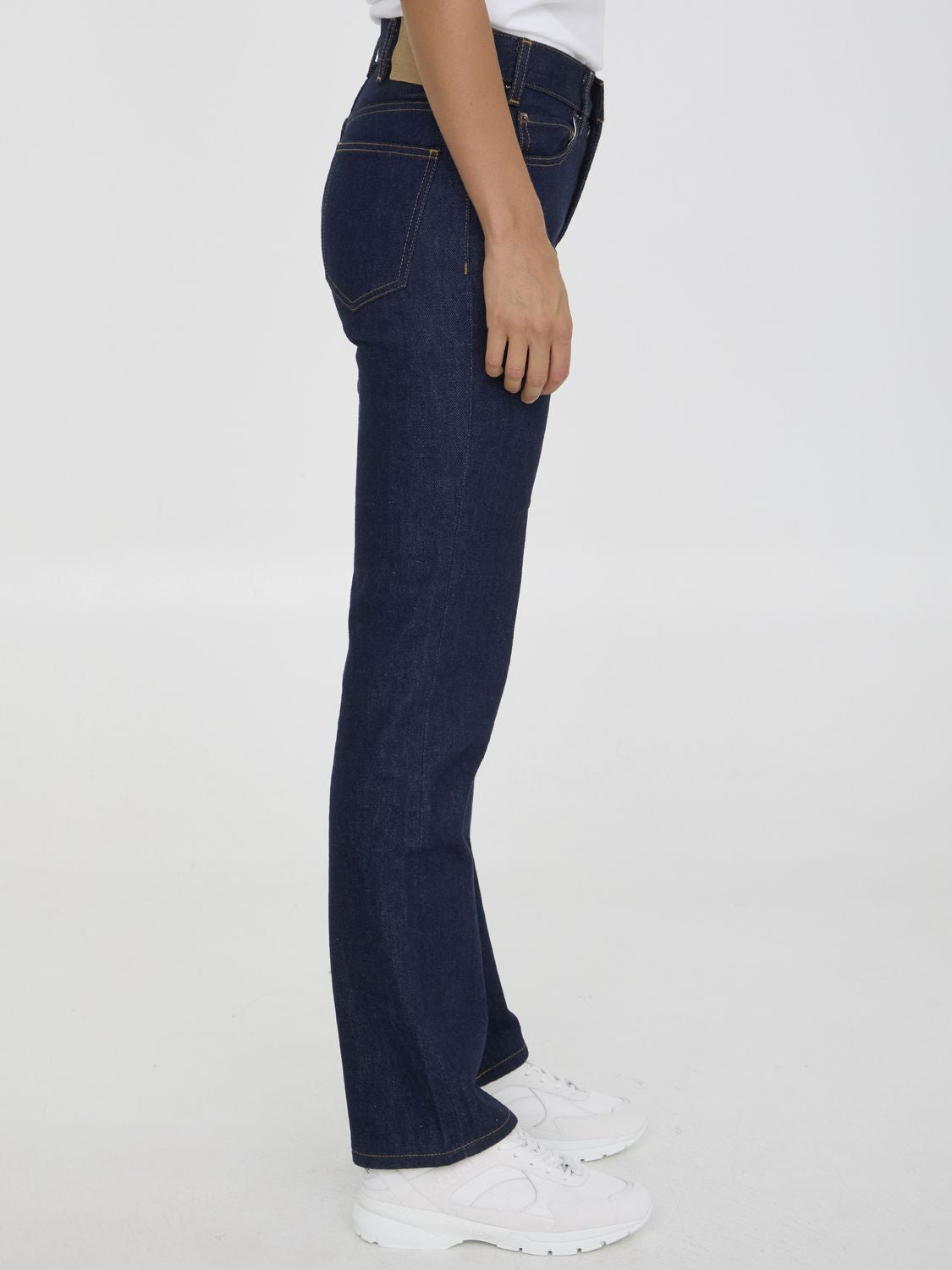 CELINE Raw Wash Denim Françoise Jeans for Women