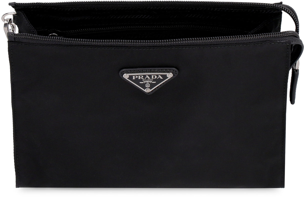 PRADA Mini Polyamide Pouch Handbag - FW24 Collection