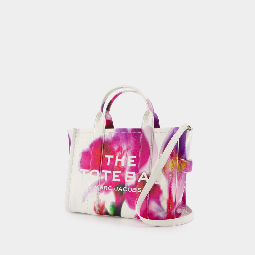 MARC JACOBS The Future Floral Medium Leather Tote