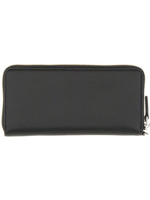 MARC JACOBS Mini Continental Wallet with Logo - 10 cm x 20 cm x 2 cm