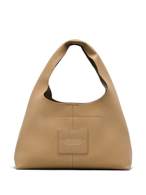 MARC JACOBS The Sack Mini Leather Handbag - Camel Beige Logo