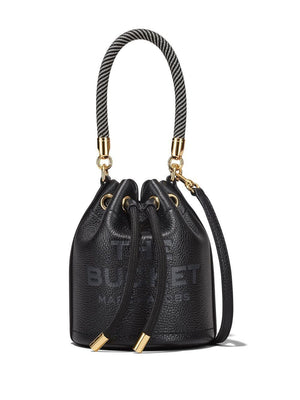 MARC JACOBS Chic Mini Leather Bucket Handbag