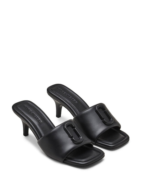 MARC JACOBS Leather J Marc Heel Sandals for Women