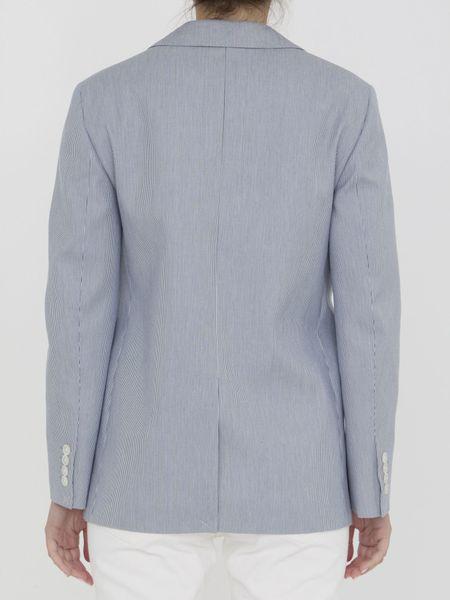 CELINE Structured Single-Breasted Jacket - Size FR 36