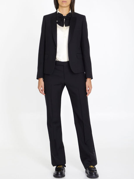 CELINE Sophisticated Tuxedo Jacket in Premium Wool