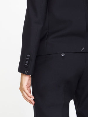 CELINE Sophisticated Tuxedo Jacket in Premium Wool