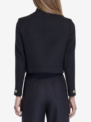 CELINE Classic Black Wool Mini Jacket for Women