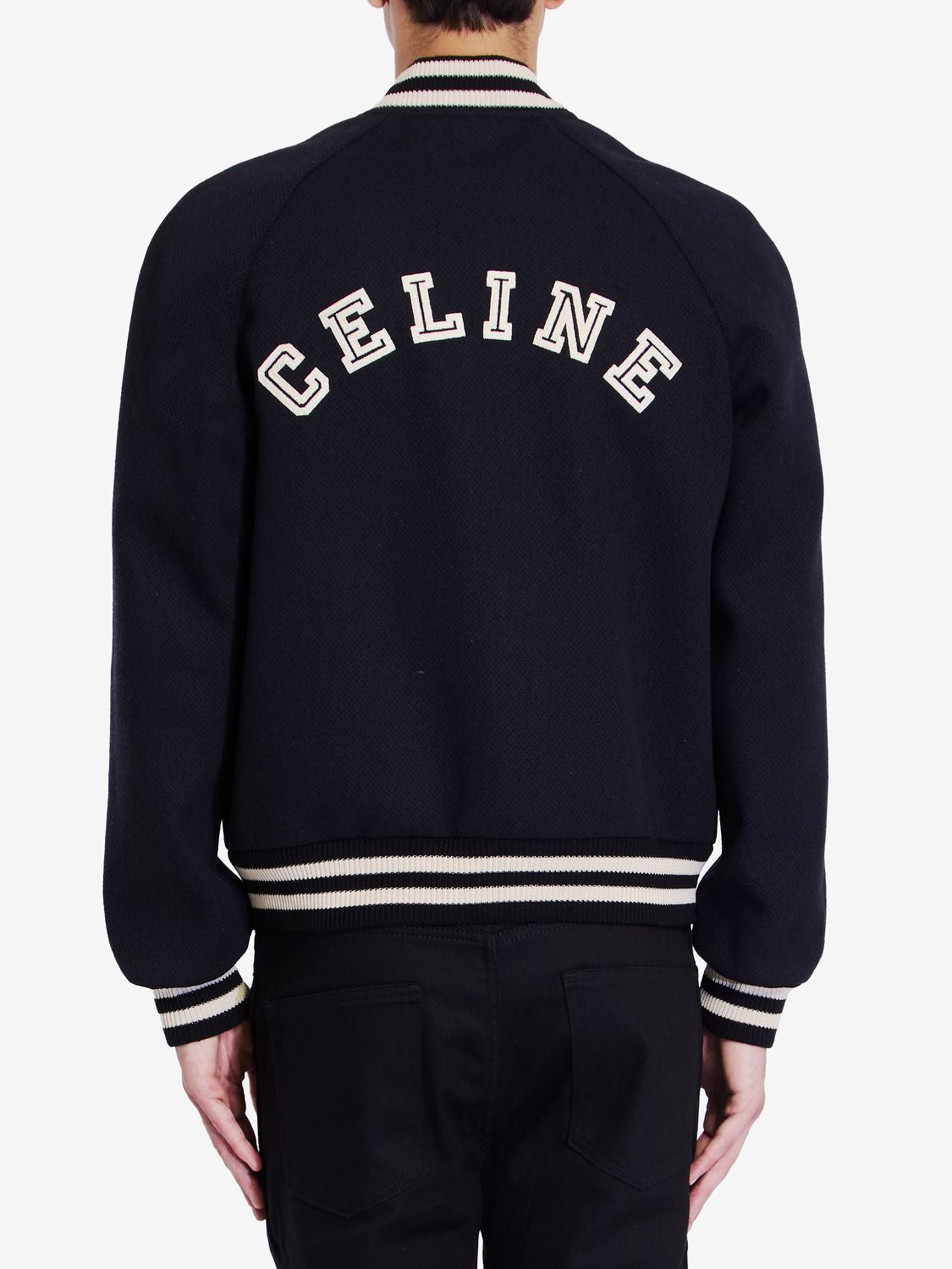 CELINE Varsity Collegiate Bomber Jacket