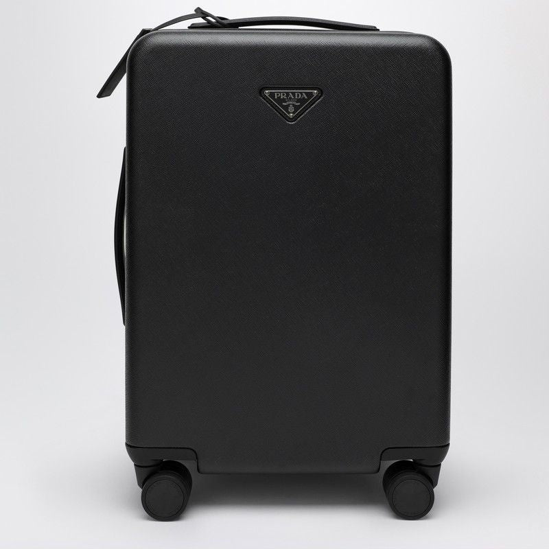 PRADA Stylish Cabin Trolley with Scratch-Off Finish