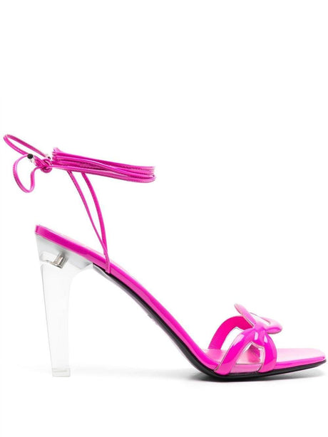 VALENTINO Fuchsia Chain 1967 Sandals for Women