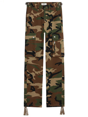 CELINE Urban Camouflage Cargo Pants