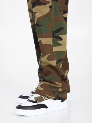 CELINE Urban Camouflage Cargo Pants