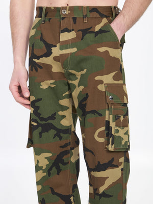 CELINE Urban Camouflage Cargo Pants