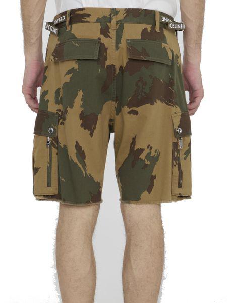 CELINE Cargo Bermuda Shorts