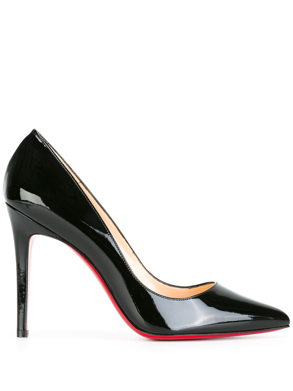 CHRISTIAN LOUBOUTIN Black Leather Classic Pumps for Women