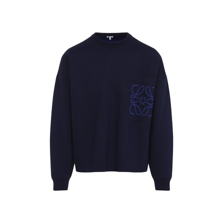 LOEWE Anagram Pocket Pullover Sweater - SS25 Edition