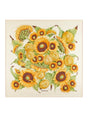 Ferragamo Sunflower Print Silk Scarf