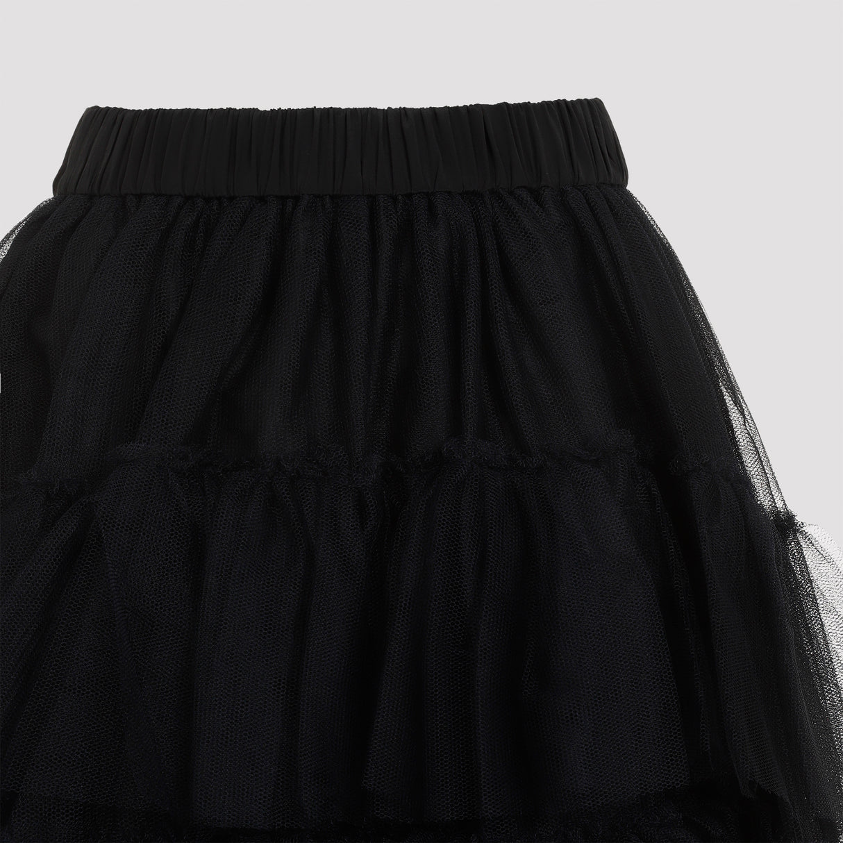 SIMONE ROCHA Elegant Black Tutu Mini Skirt