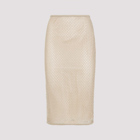 PRADA Cotton Midi Skirt