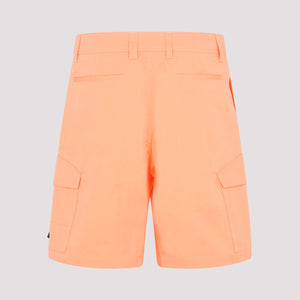 DIOR HOMME Designer Cotton Shorts in Yellow and Orange for Men