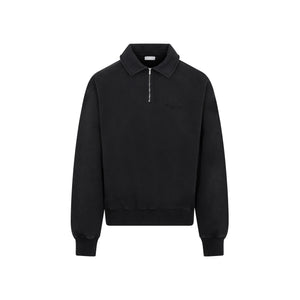 Áo Sweatshirt Nam Cotton Đen SS23