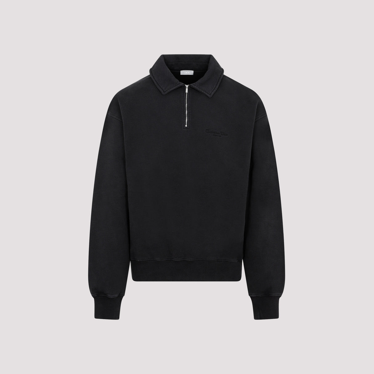 Áo Sweatshirt Nam Cotton Đen SS23