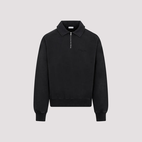 DIOR HOMME Men's Black Cotton Sweatshirt for SS23