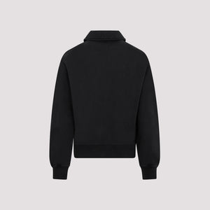 Áo Sweatshirt Nam Cotton Đen SS23