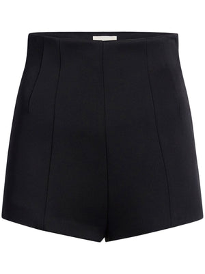 KHAITE High-Waisted Black Shorts for Women - SS24 Collection