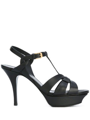 Classic Tribute 75 Sandals in Black for Women by SAINT LAURENT