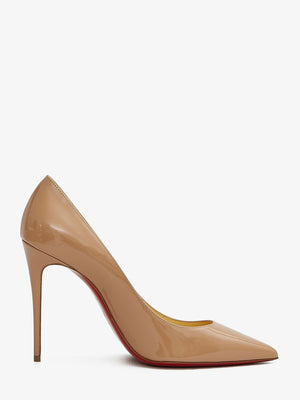 CHRISTIAN LOUBOUTIN Classy Nude Leather Stiletto Pumps for Women