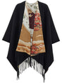 FERRAGAMO Reversible Cashmere & Silk Scarf - Day to Night