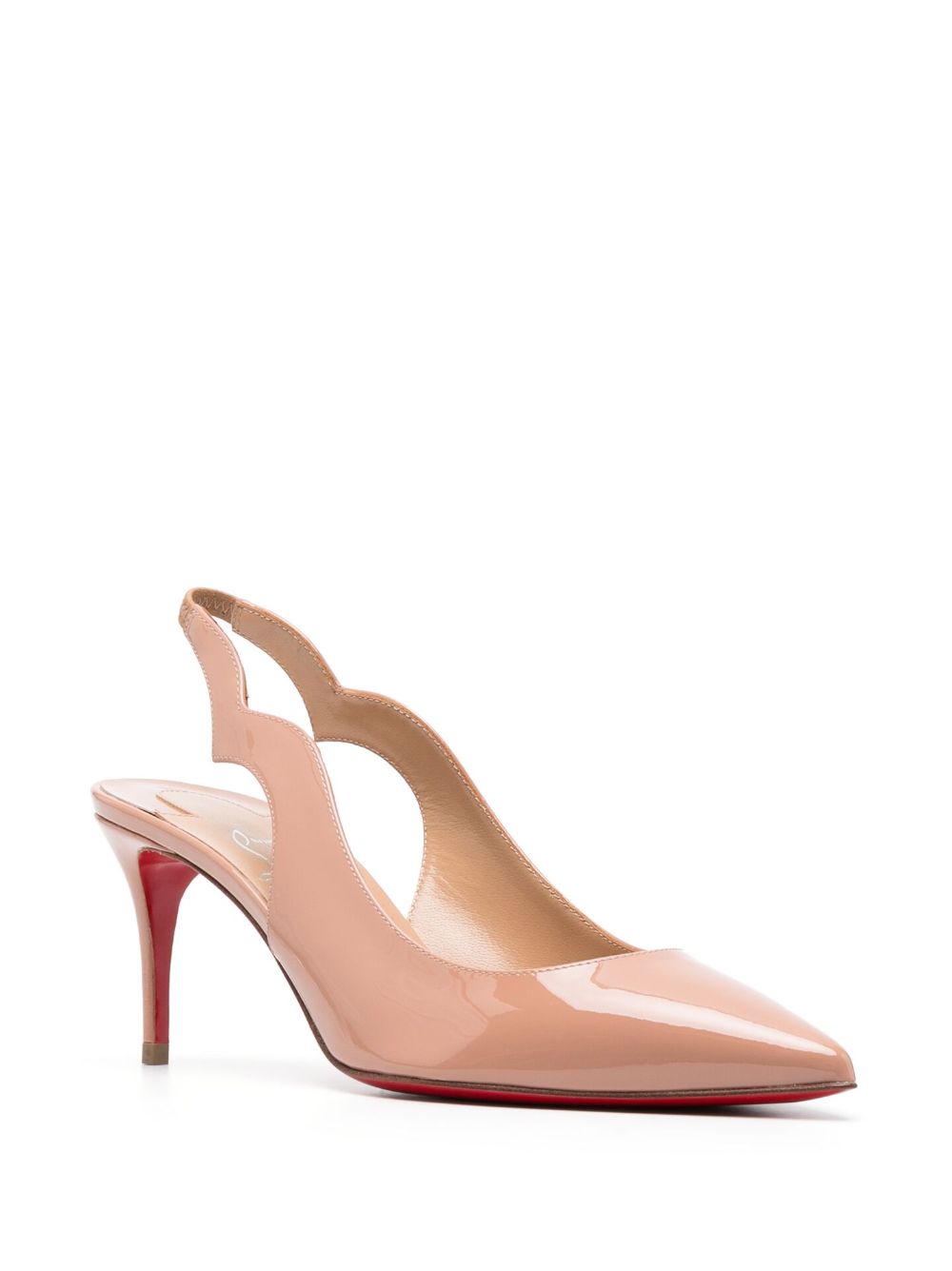 CHRISTIAN LOUBOUTIN Elegant Sling-Back Heels with 70 mm Heel