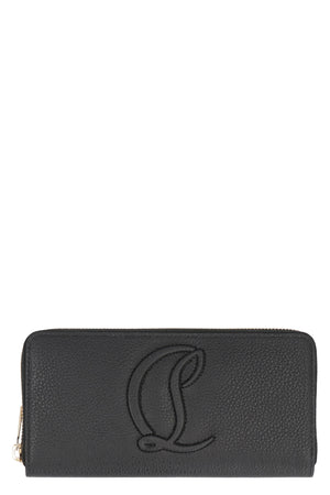 CHRISTIAN LOUBOUTIN Mini Leather Wallet With Gold-Tone Hardware