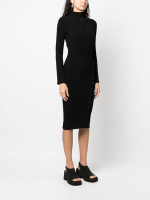 COURREGÈS Versatile Rib Knit Dress for Women