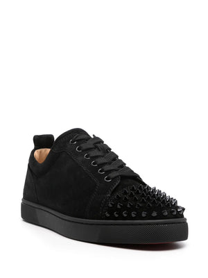 CHRISTIAN LOUBOUTIN Men's Luxury Sneaker with Suede Panels